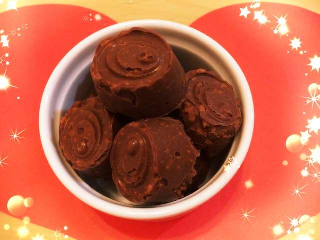 ザクザク!コーンフレークチョコ♡
